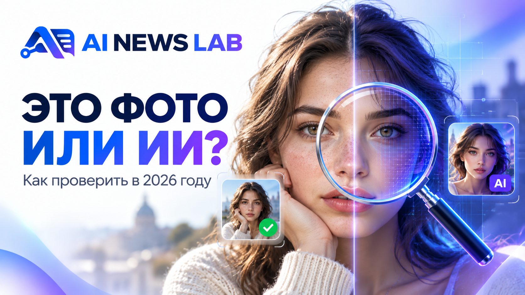 Как проверить фото на искусственный интеллект в 2026 году — обнаружение ИИ-изображений через Google SynthID, OpenAI и Content Credentials
