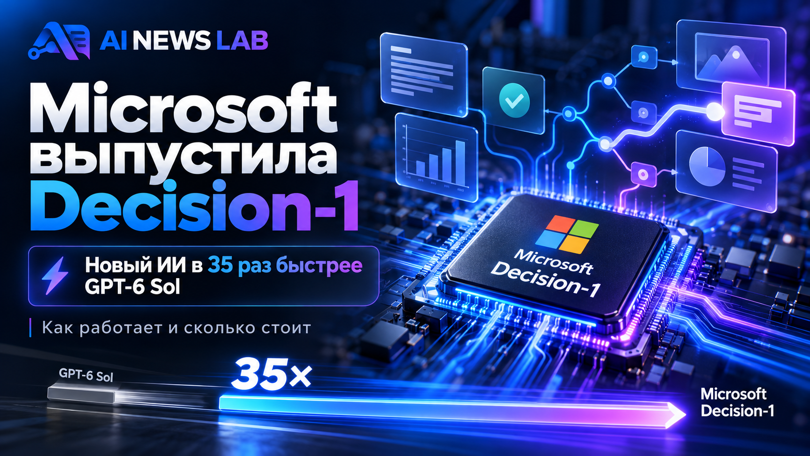 Microsoft-Decision-1 — новая модель Microsoft для быстрого принятия решений на основе ИИ
