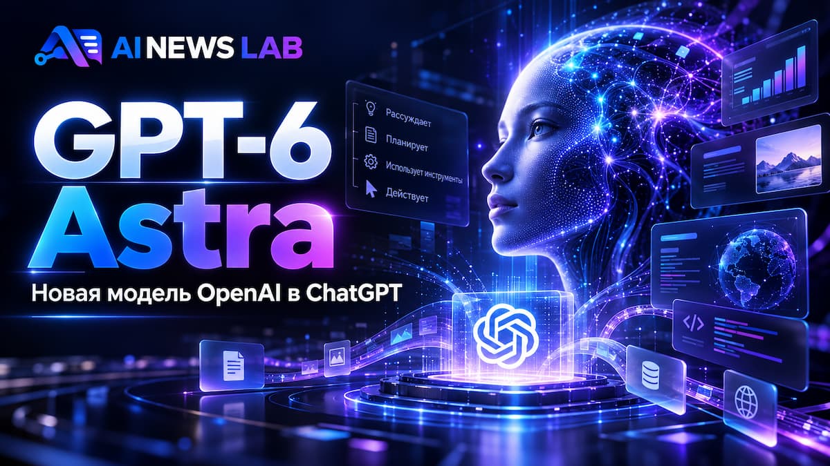 GPT-6 Astra в ChatGPT: новая модель OpenAI
